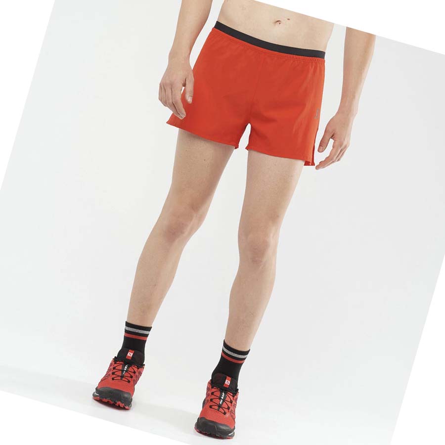 Bermudas Salomon CROSS 3'' Hombre Naranjas | MX 3174QMA